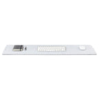 Premium Felt Desk Mat Light Grey