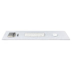 Premium Felt Desk Mat Light Grey