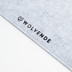 Premium Felt Desk Mat Light Grey