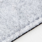Premium Felt Desk Mat Light Grey