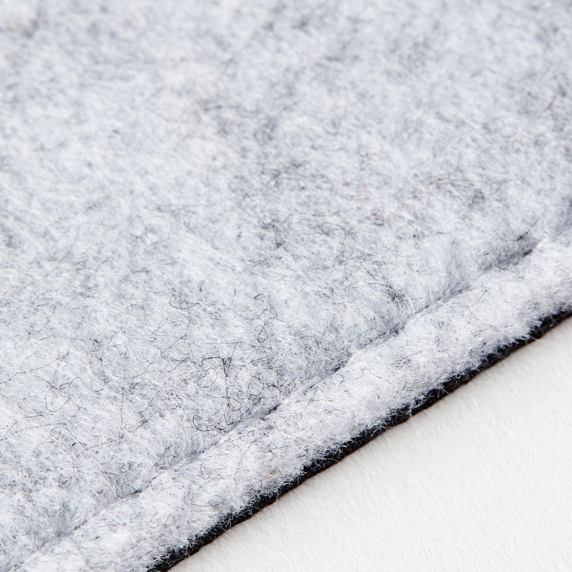 Premium Felt Desk Mat Light Grey