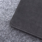 Premium Felt Desk Mat Medium Grey