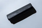 Premium Vegan Leather Desk Mat Black Grey